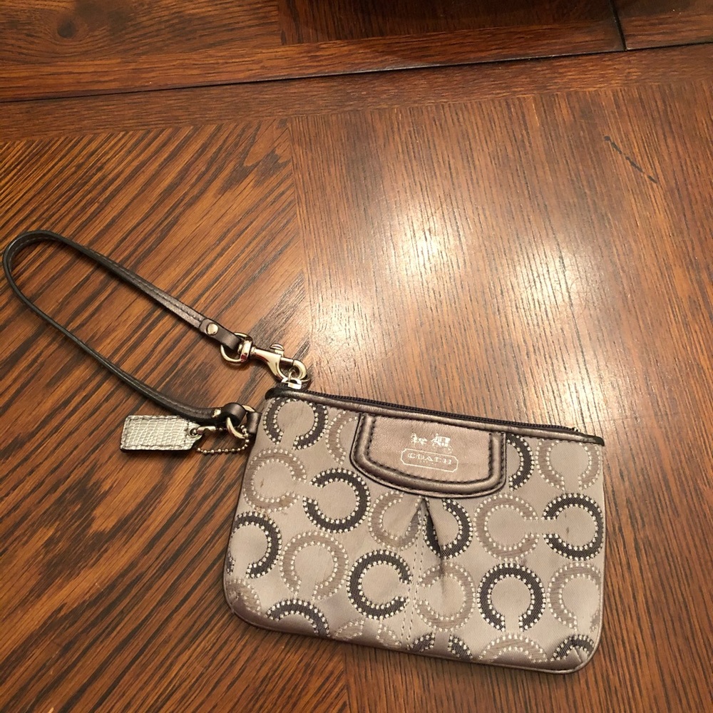 Authentic Coach Wristlet